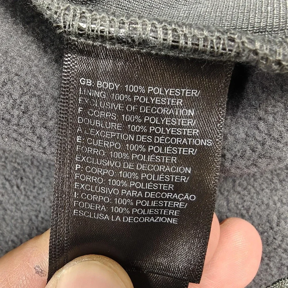 The North Face‎ Jacket Mens Large Gray Windwall Softshell Full Zip NF0A4R2ADYZ